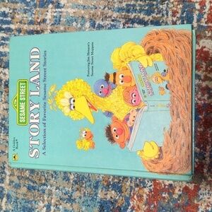 Vintage Sesame Street Storyland Hardback Book - Used (1986)